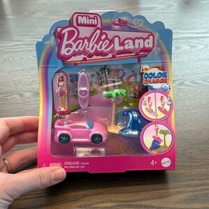 Barbie Mini Land Color Change Set - Pink and Blue